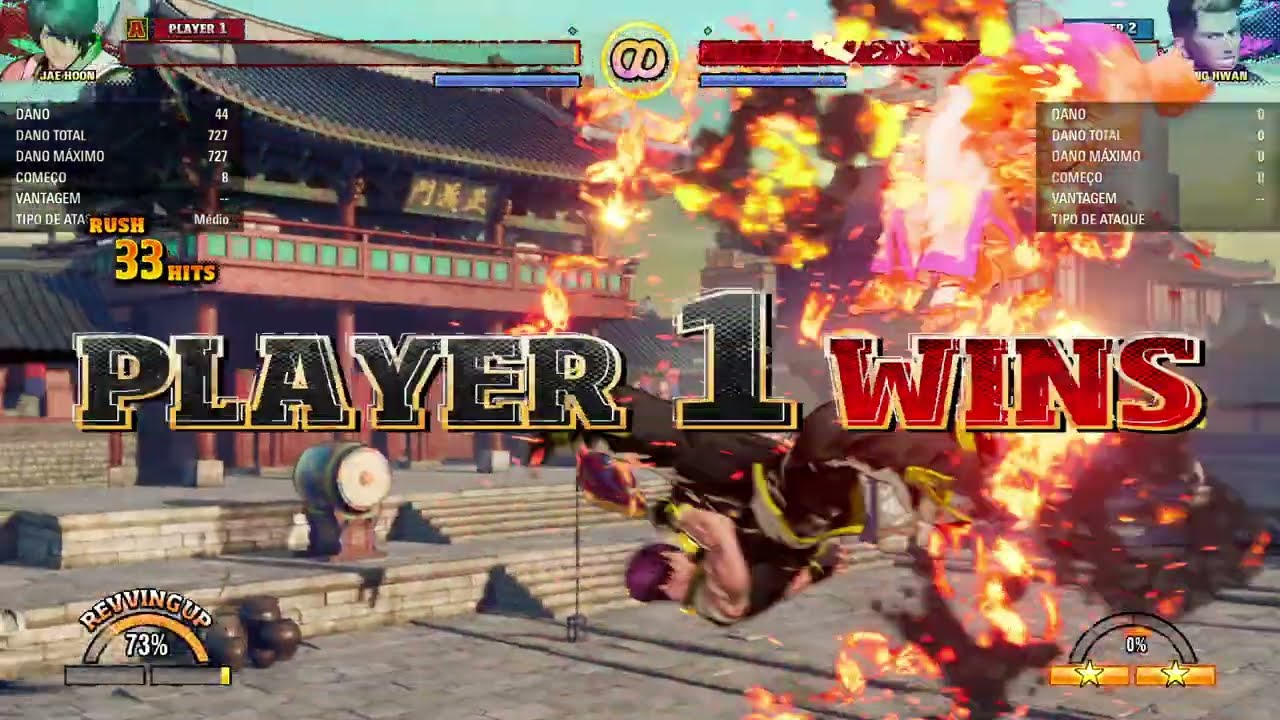 Fatal Fury COTW: Kim Jae Hoon 2 bars , 727 damage combo - no counters/wild punish