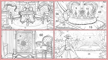Zen color coloring game compilation by number #9 |  Coloring Games