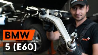 Wie BMW E60 Querlenker hinten / Achslenker hinten wechseln [AUTODOC TUTORIAL]