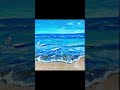 3 mini beach paintings to add to me 3 full size paintings!