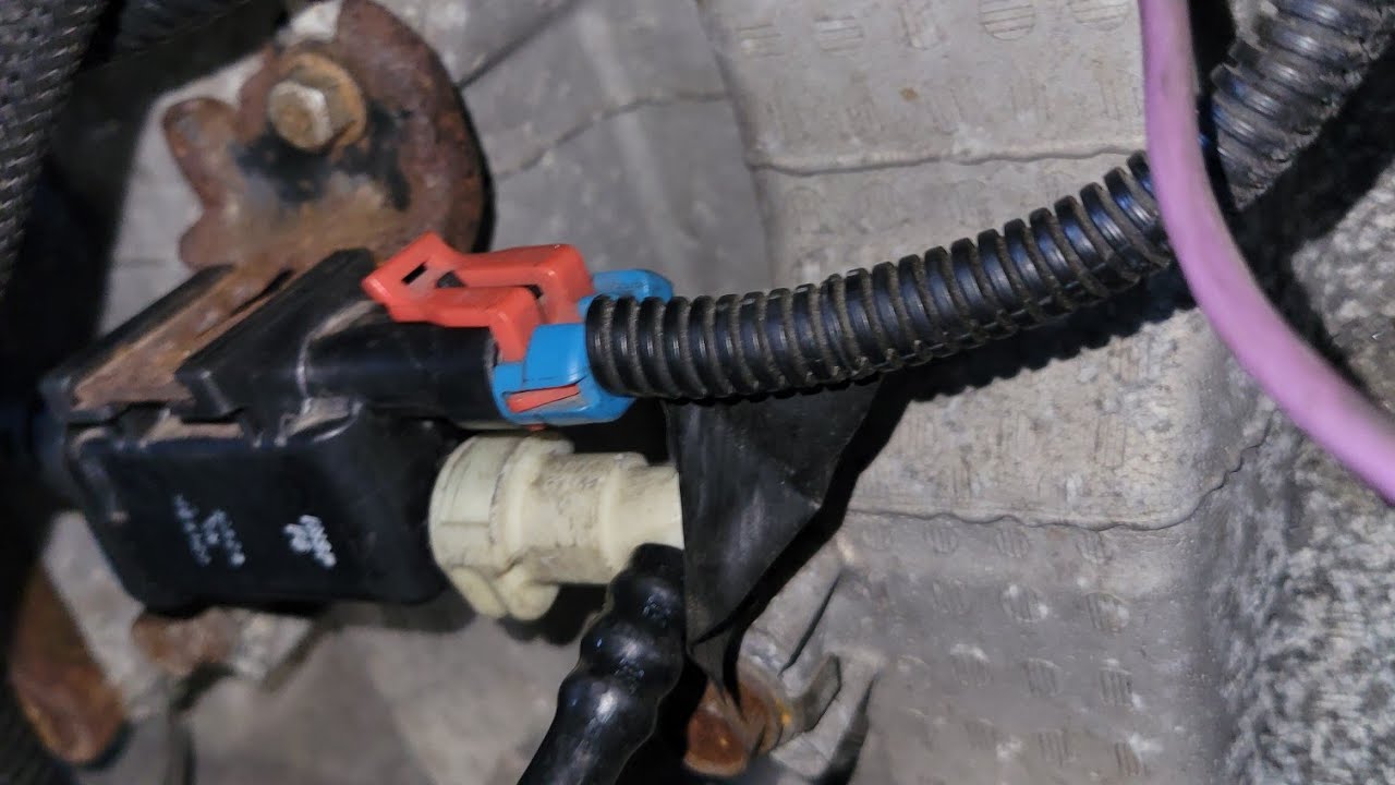 gmc envoy purge valve, vent valve, starter, crank sensor & knock sensor