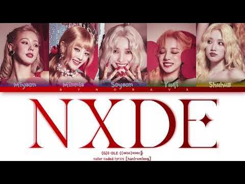Nxde '(G)I-DLE' (Boku no Hero ver.)/ Lyrics Color Coded Anime  @official_g_i_dle 