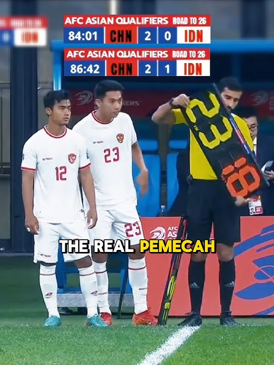 BAHAYA Kalau PEMAIN Ini Sudah MAIN 🥶 #short #timnas #timnasindonesia #indonesiavschina