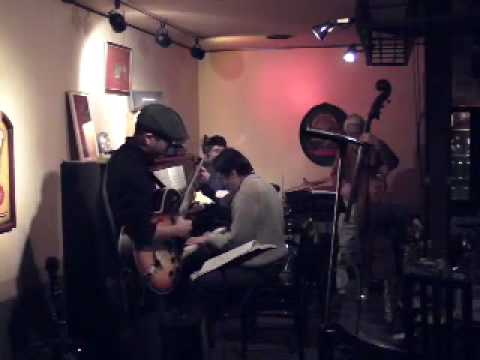 Kaoru Ohmoto (flute), Tetsutaro Sasaki (Guiter), Satoshi Ono (Piano), Shunsuke Minomiya (Drums), Shiobara (Bass). Session at Chigasaki MARRY Kanagawa Japan in Feb 21, 2008.