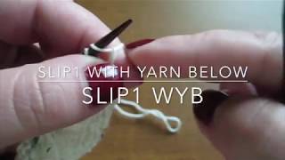 Download lagu Slip 1 With Yarn Below. slip1 wyb
