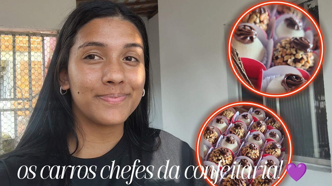 ENCOMENDA DE 25 BRIGADEIROS! Os Carro chefes da confeitaria! 💜