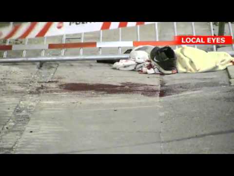 Sort mand amok i metroen Sort mand amok i metroen