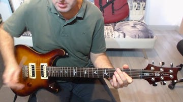 PRS Custom 24 + Axe Fx II lead & blues rock presets