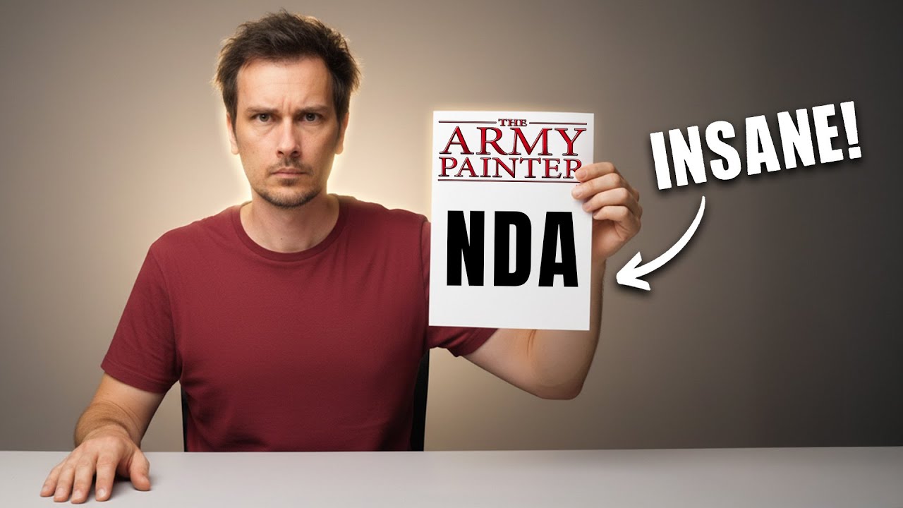 The Army Painter hit everyone with an NDA...