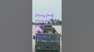 during flood rescue operation Indian army #