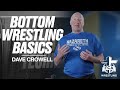 Bottom wrestling basics  dave crowell  fca wrestling technique