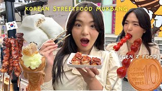 Korean Street Food Trip in Myeongdong 🇰🇷  [All the Korean Vendors Speak Tagalog ?!]