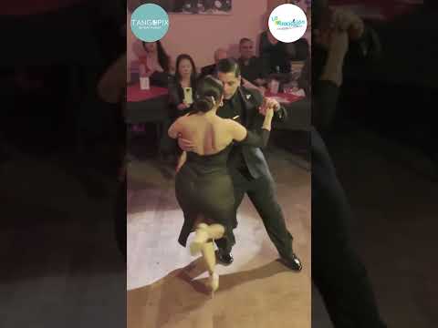 MILONGA DE LOS CAMPEONES - Fatima Caracoch y Brenno Marquez dance Aníbal Troilo - Garras