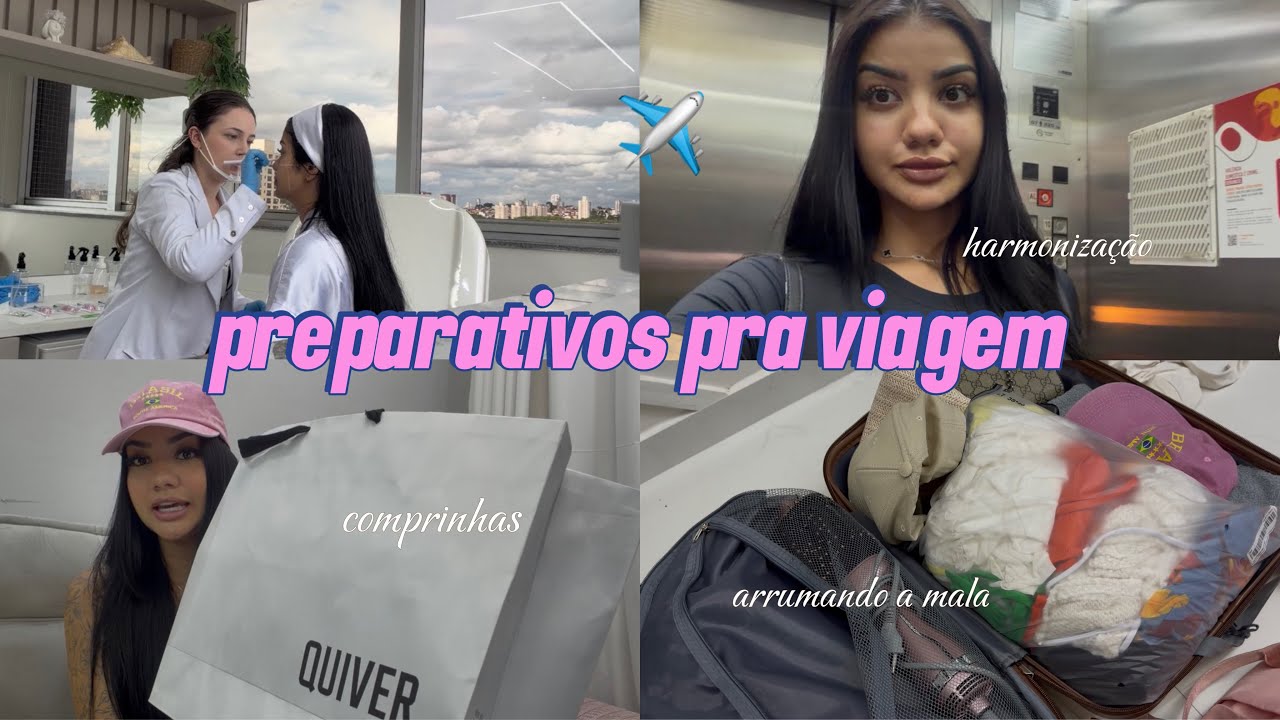 VLOG | junto e misturado, comprinhas, harmonização facial, arrumando a mala e maisssss