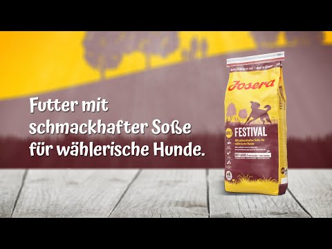 JOSERA FESTIVAL - mit leckerer Soße für Feinschmecker