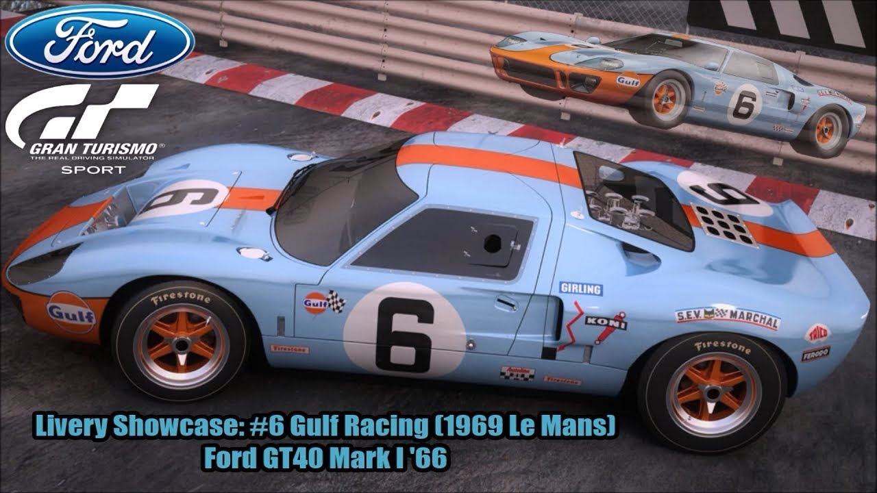 Ford GT40 MK4 - Car Livery by elchayo69, Community