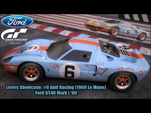 1966 Le Mans Winning Ford GT40 - Car Livery by Mr-Dragon-Pig, Community