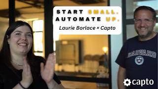 Capto Unplugged #1: Why Start Small with AI & Automation | Laurie Borlace