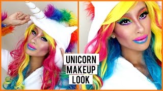 UNICORN MAKEUP LOOK!