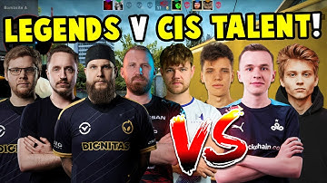 CS LEGENDS vs CIS YOUNGSTERS 🔥 f0rest, olof, GeT_RiGhT, NEO & Lekr0 V 1nterz, Aunkere & poka!