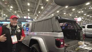 NEW! OUTLANDER Soft Truck Topper SEMA Show review by Chris from C&H Auto Accessories #754-205-4575 screenshot 3
