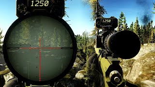 Escape from Tarkov - Longest Sniper Shot 1000  meters