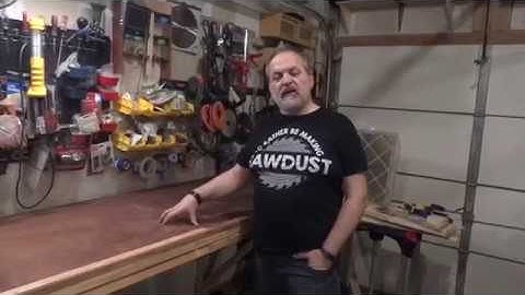 Improving the ORIGINAL folding work bench