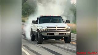 Cummins, Duramax & Powerstroke Rolling Coal Diesel Compilation Part16