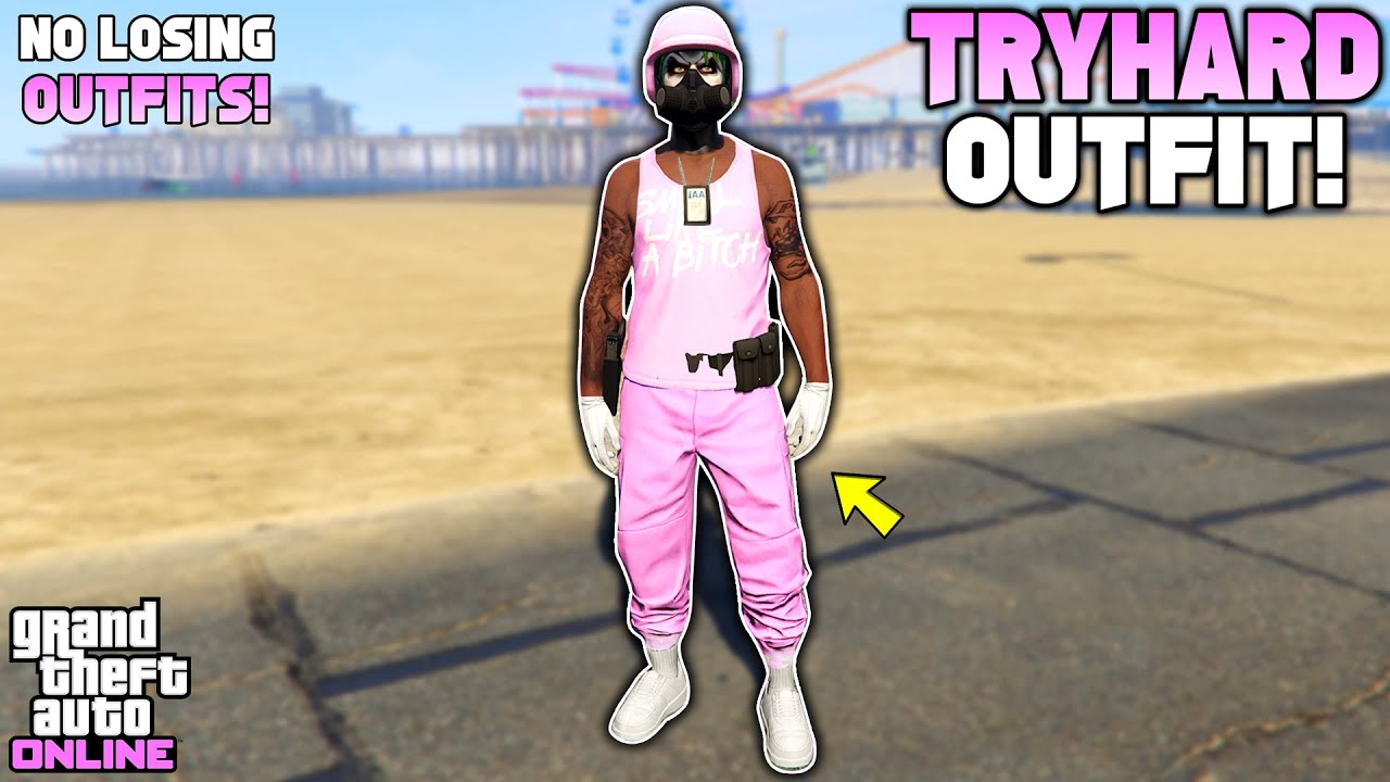 Gta 5 Online Klamotten Kaufen Geht Nicht GTA 5 ONLINE EASY PINK JOGGERS TRYHARD OUTFIT 1.67! (NO TRANSFER GLITCH