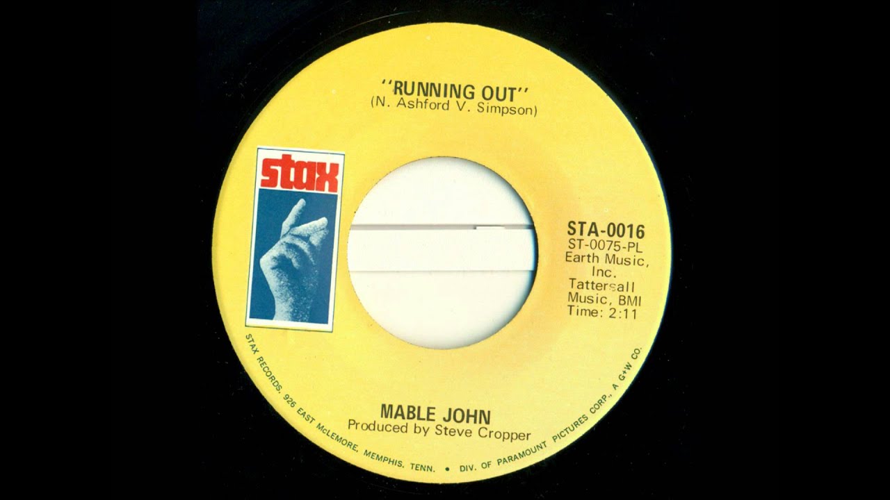 Watch Mable John - Running Out on YouTube Watch Mable John - Running Out on YouTube