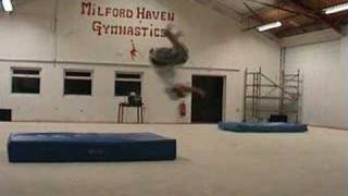 Full gainer attempt