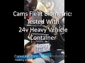 Fingerprint Biometric Starter - Demo with 24v Heavy Vehicle Container Lorry