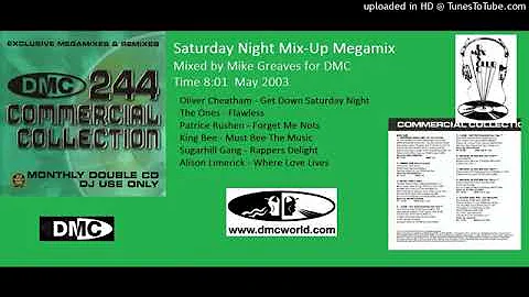 Saturday Night Megamix DMC Mix by Mike Greaves May 2003