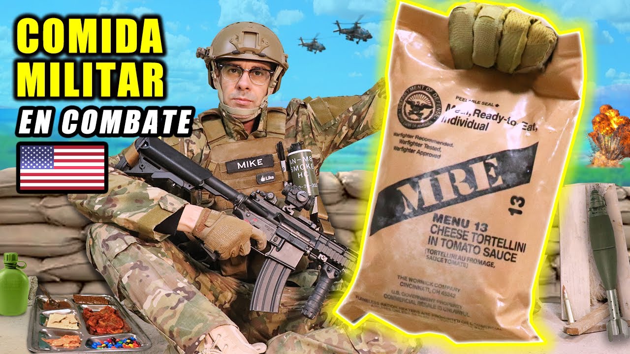 MRE - Ración de comida militar, lista para comer, del ejército de Estados  Unidos, diferentes menús, CHICKEN, NOODLES and VEGETABLES, in SAUCE
