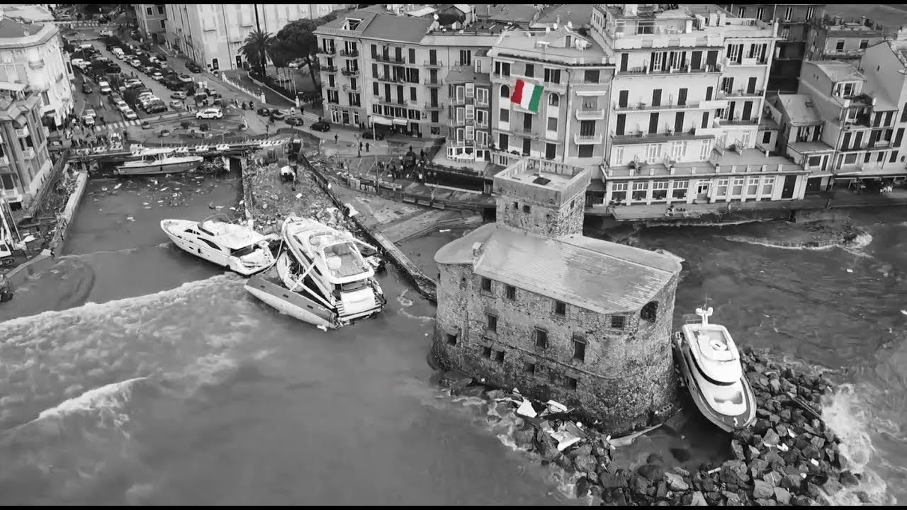 Mareggiata Golfo del Tigullio - 29 ottobre 2018