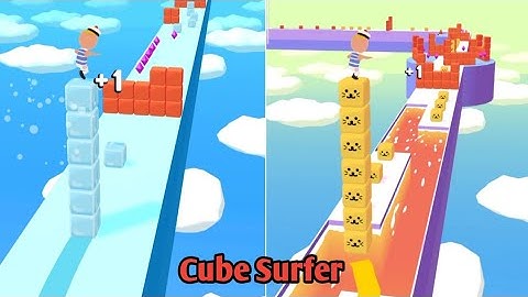 Cube Surfer - All Levels Gameplay New Update Android/Ios (Lvl 31-35) Short Gaming