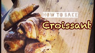 かんたんクロワッサンの作り方　How to make croissant