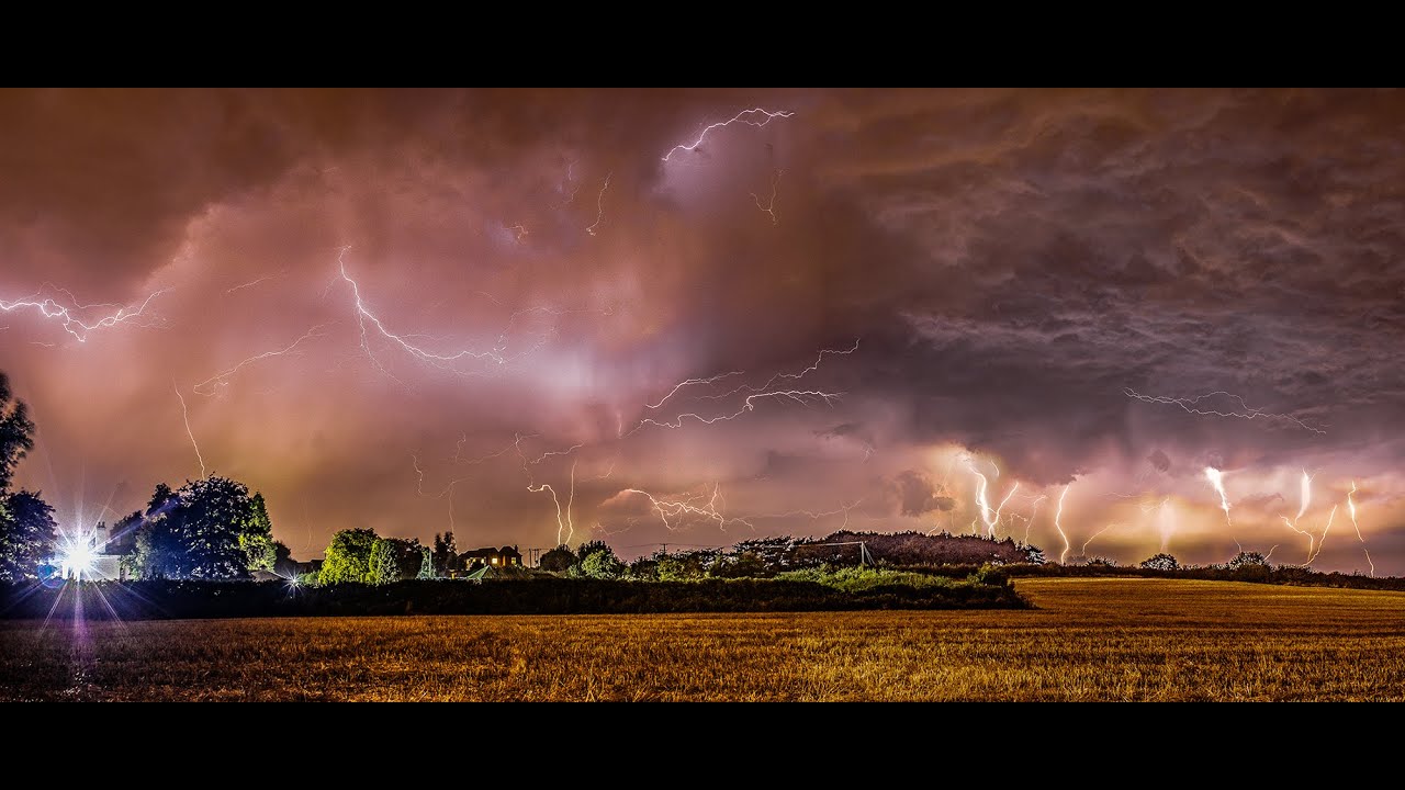 Storm Chase week parts of the UK - August 2020