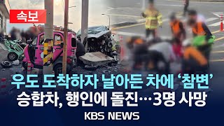 韓國濟州牛島暴衝事故造成3死　開放租車進入引議