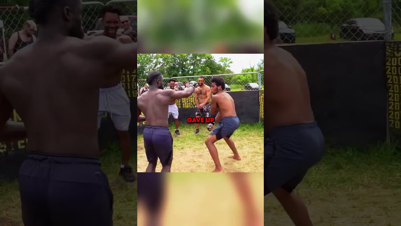 Он даже защищаться не стал 😂