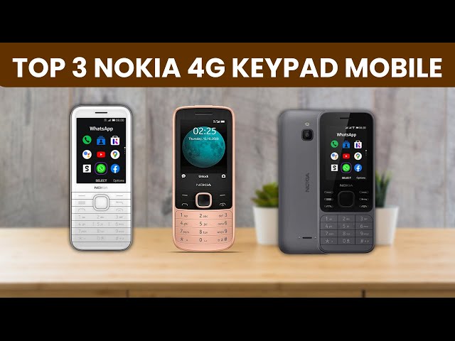 Nokia 6300 4G, Nokia 8000 4G To Give Classic Phones A Modern Spin -  SlashGear