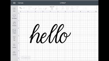 Cricut - How to properly space and weld cursive fonts in Design Space