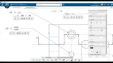 Catia GD&T and Drafting Symbols