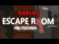 Meltdown Walkthrough | Escape Room | Roblox
