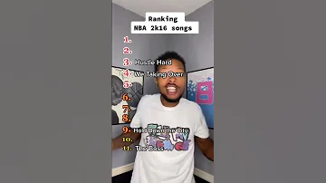 Best Songs From NBA 2k16 | RANKED | #shorts