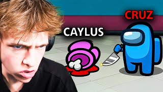 Among Us CHAOS With Caylus, Kreek, Foltyn &amp; Steak