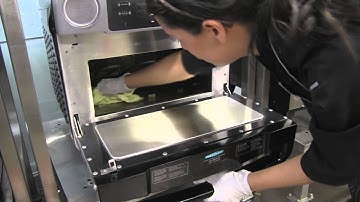 TURBOCHEF Encore: Limpieza