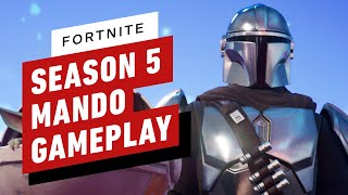 Fortnite Season 5 - The Mandalorian Skin Gameplay