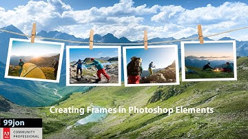 Adding Photo Frames to Images in Photoshop Elements