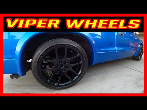 HOW TO FIT VIPER WHEELS ON DODGE DAKOTA / DURANGO